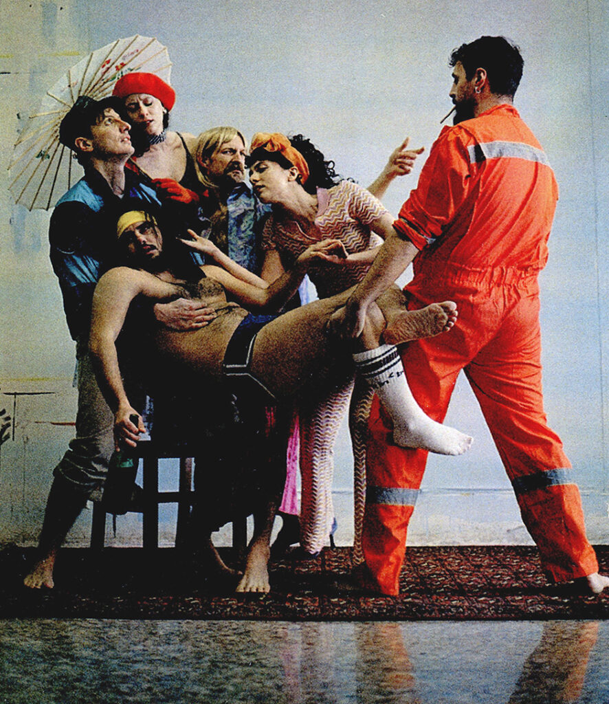 orlando fiore foto analogica tableau vivant studio artista